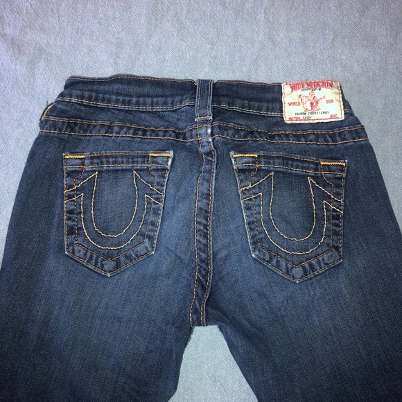 True Religon sz. 25 skinny jeans - Picture 2 of 3